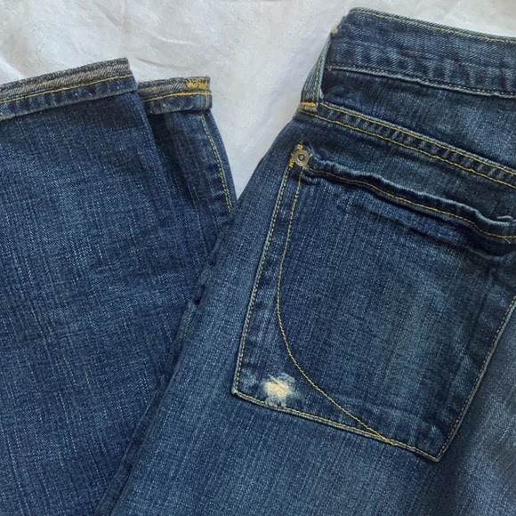 PAPER DENIM & CLOTH FLARE BOOT CUT JEANS SIZE 28 8  MADE IN USA - Picture 6 of 11